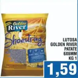 Bitar Lutosa golden river patate 6x6mm offerta