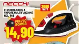Risparmio Casa Necchi ferro da stiro a vapore multifunzione NCL-668 offerta