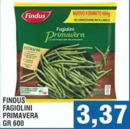 Bitar Findus fagiolini primavera offerta