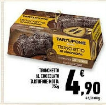 Conad Superstore Tronchetto al cioccolato tartufone 750 g offerta