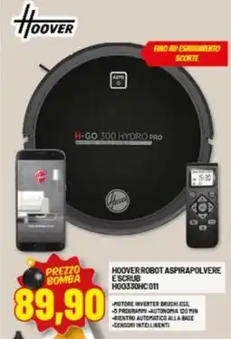 Risparmio Casa Hoover robot aspirapolvere escrub HG0330HC011 offerta