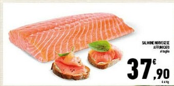 Conad Superstore Salmone norvegese affumicato offerta