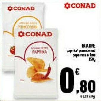 Conad Superstore Conad patatine offerta