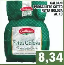 Bitar Galbani prosciutto cotto fetta golosa offerta