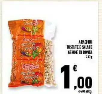 Conad Superstore Arachidi tostate e salate offerta