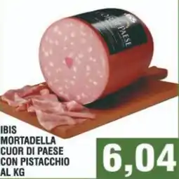 Bitar Ibis mortadella cuor di paese con pistacchio offerta