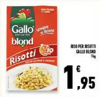 Conad Superstore Riso gallo - risotti riso roma gran gallo 1000 g(ml) offerta