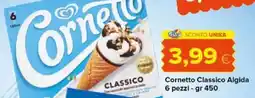 Tigre Cornetto Classico Algida offerta