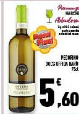 Conad Superstore Baro pecorino offida docg 750 ml offerta