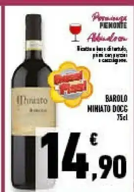 Conad Superstore Miniato barolo docg 750 ml offerta