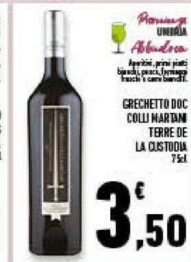 Conad Superstore Grechetto colli martani 750 g(ml) offerta