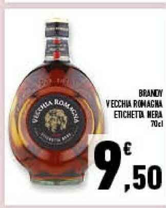 Conad Superstore Brandy vecchia romagna etichetta nera offerta