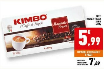 Conad Superstore Caffè macinato fresco offerta