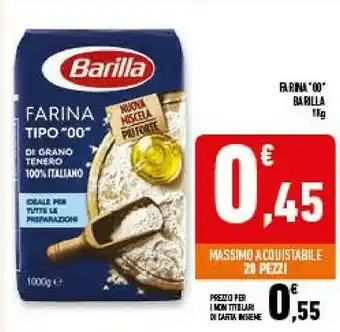 Conad Superstore Farina di grano tenero tipo 00 offerta