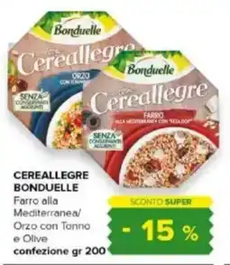 Tigre Cereallegre BONDUELLE offerta