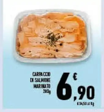 Conad Superstore Carpa di salmone marinato offerta