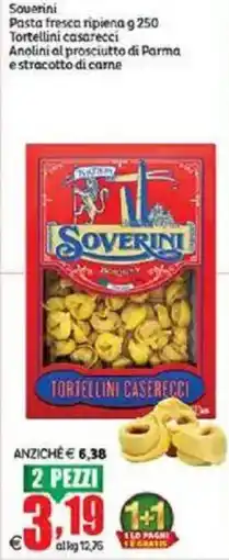 Elite SOVERINI Pasta fresca ripiena offerta