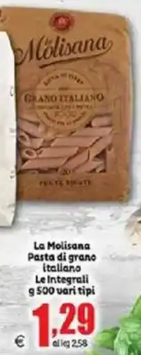 Elite La Molisana Pasta di grano italiano Le Integrali vari tipi offerta