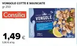 Tigre Consilia vongole cotte e sgusciate offerta