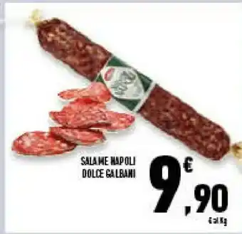 Conad Superstore Napoli salame offerta