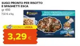 Tigre Sugo pronto per risotto e spaghetti ESCA offerta