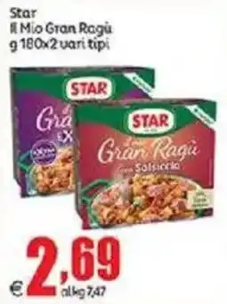 Elite Star Il Mio Gran Ragu vari tipi offerta