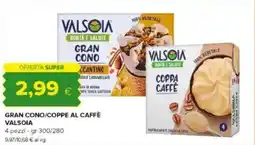 Tigre Gran cono/coppe al caffè VALSOIA offerta
