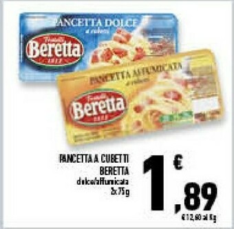 Conad Superstore Pancetta a cubetti offerta