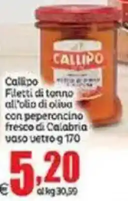Elite Callipo Filetti di tonno all'olio di oliva offerta