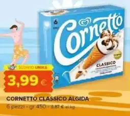 Tigre Cornetto classico ALGIDA offerta