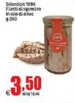 Elite Seleccion 1884 Filetti di sgombro in olio di oliva offerta