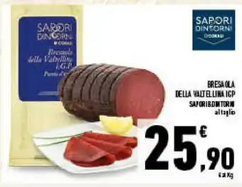 Conad Superstore Bresaola valtellina igp offerta