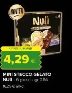 Tigre Mini stecco gelato NUII offerta