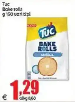 Elite Tuc Bake rolls vari tipi offerta