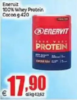 Elite Enervit 100% Whey Protein Cocoa offerta