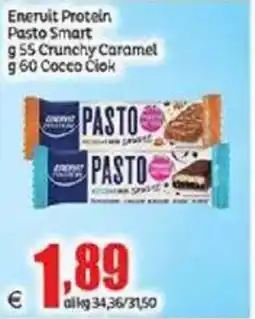 Elite Enervit Protein Pasto Smart-Crunchy Caramel-Cocco Čiok offerta