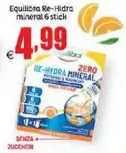 Elite Equilibra Re-Hidra mineral 6 stick offerta