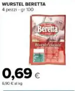 Tigre Wurstel BERETTA offerta