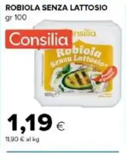 Tigre Consilia robiola senza lattosio offerta