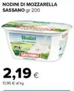 Tigre Nodini di mozzarella SASSANO offerta