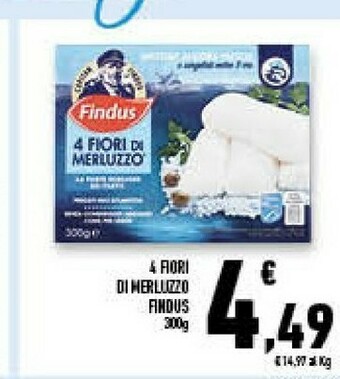 Conad Superstore 4 fiori di merluzzo 300 g(ml) offerta