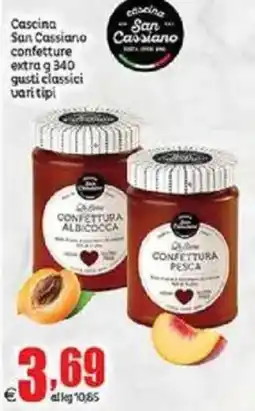 Elite Cascina San Cassiano confetture extra gusti classici vari tipi offerta
