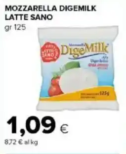 Tigre Mozzarella digemilk LATTE SANO offerta