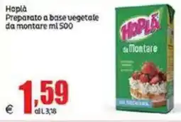 Elite Hoplá Preparato a base vegetale da montare offerta