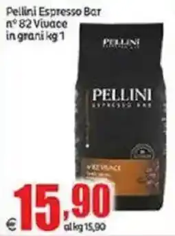 Elite Pellini Espresso Bar n° 82 Vivace in grani offerta