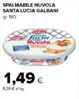 Tigre Spalmabile nuvola santa lucia GALBANI offerta