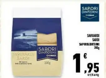 Conad Superstore Conad - savoiardi sardi 200 g(ml) offerta