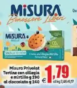 Elite Misura Privolat Tortine con ciliegia emirtillo-al cioccolato offerta