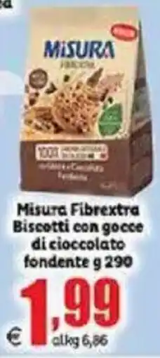 Elite Misura Fibrextra Biscotti con gocce di cioccolato fondente offerta