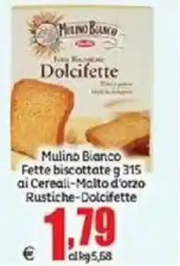 Elite Mulino Bianco Fette biscottate offerta